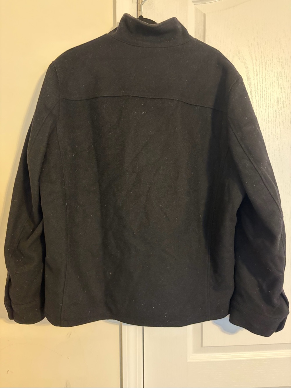 Banana Republic Black Military-Style Field Jacket - Picture 2 of 6